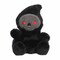 Aurora® Spooky Palm Pals™ Omen Grim Reaper™ Stuffed Animal - Fun Collectible Plush for Kids and Adult Collectors - Perfect for Halloween Decorations and Gifts - Black 5 Inches